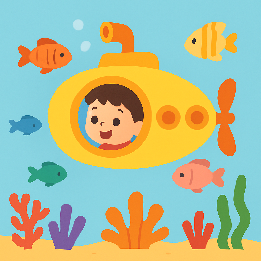 Undersea Explorer Expedition Paint By Numbers Art