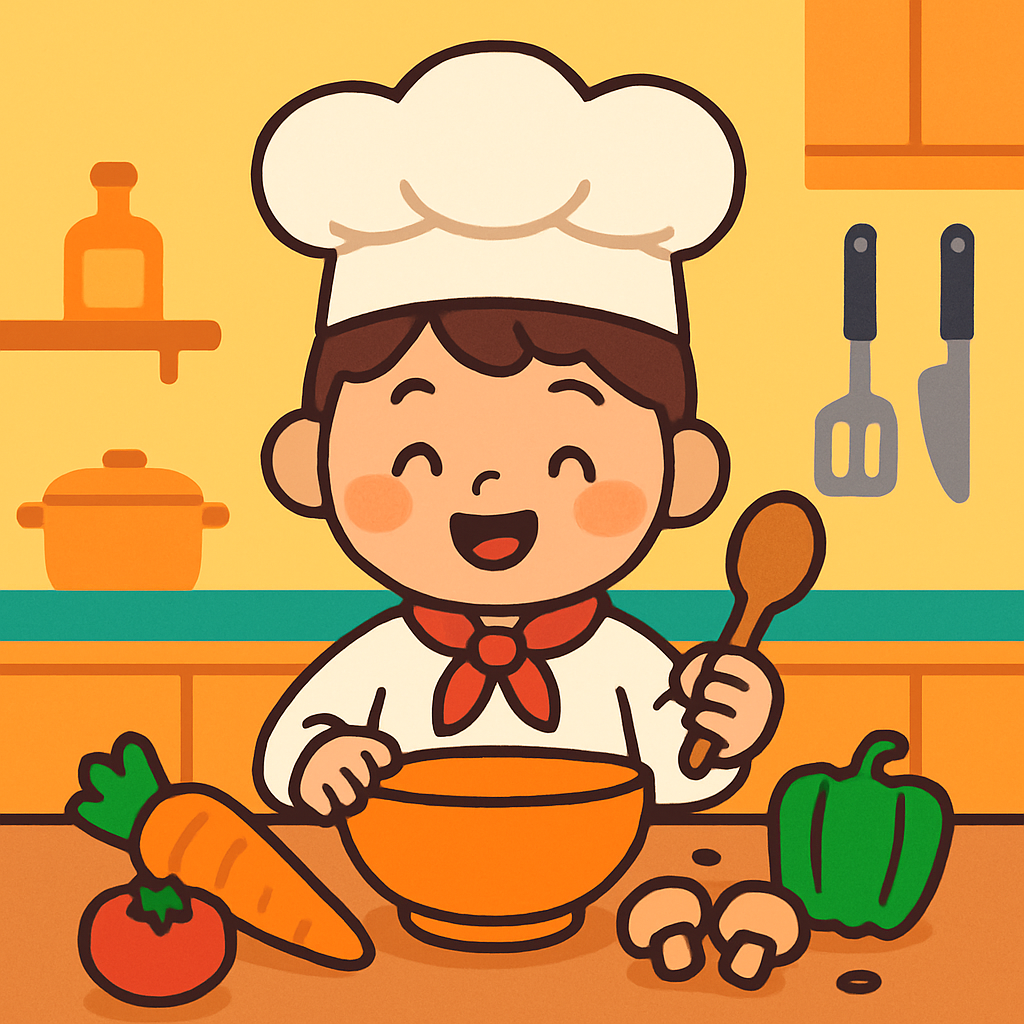 Culinary Chef's Adventure Paint By Numbers Art