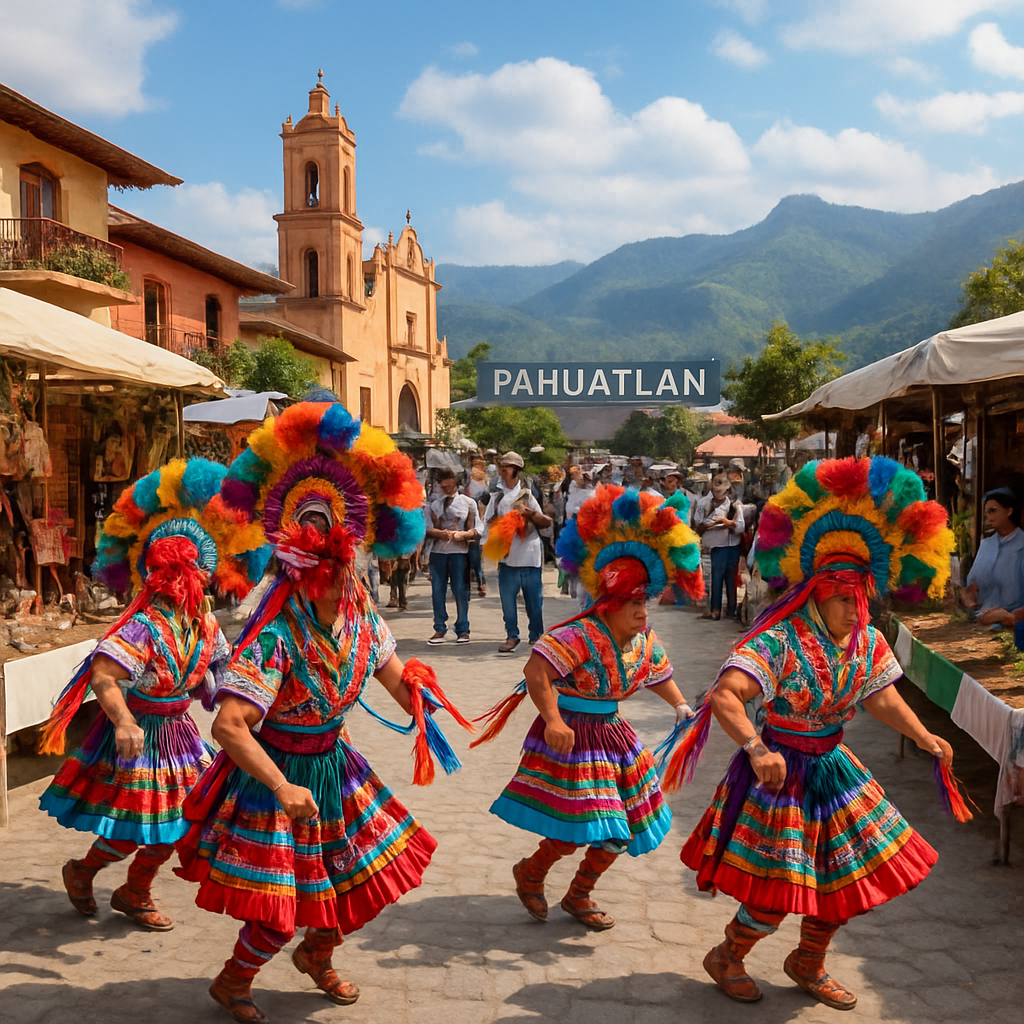 Pahuatlán Festival - Mexico DIY Paint By Numbers