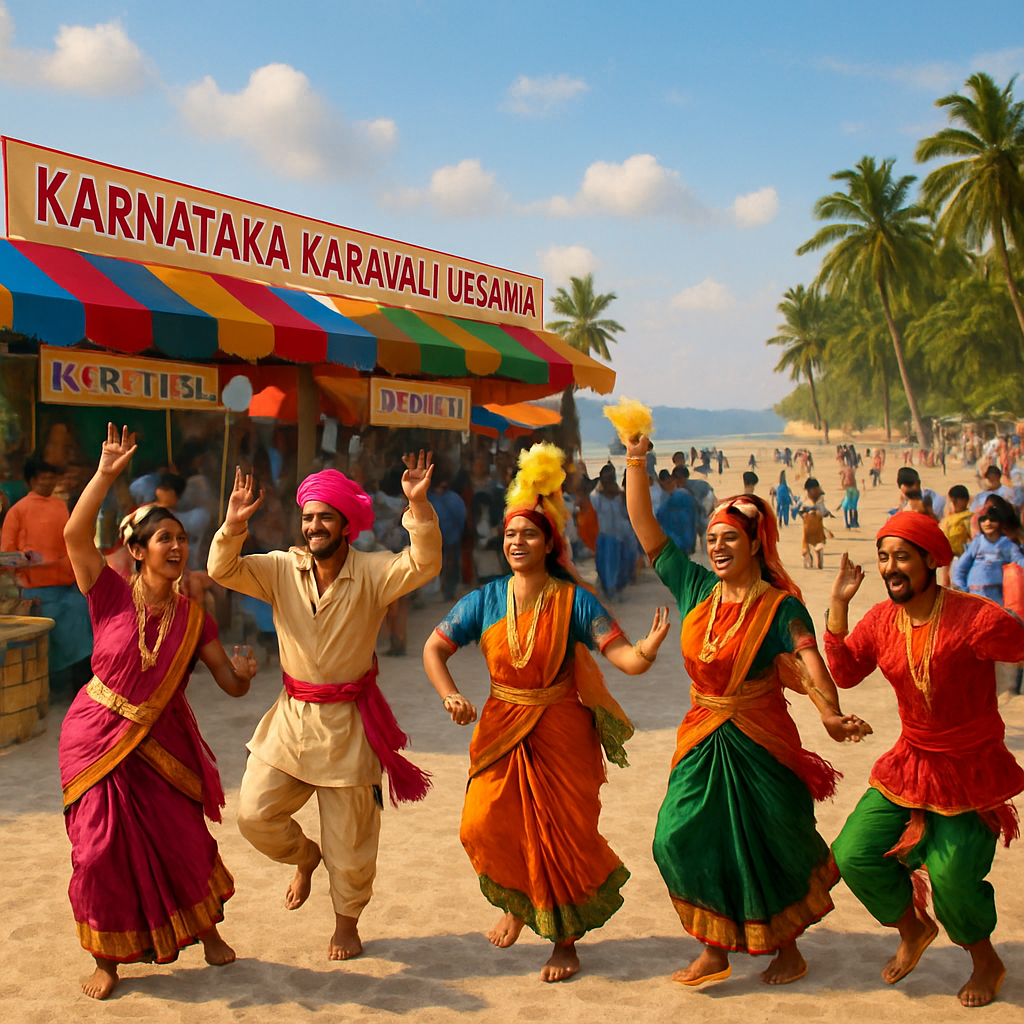 Karnataka Karavali Utsava - India DIY Paint By Numbers