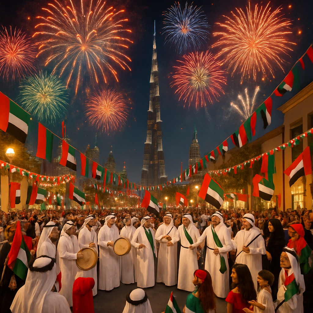 National Day - United Arab Emirates DIY Paint By Numbers