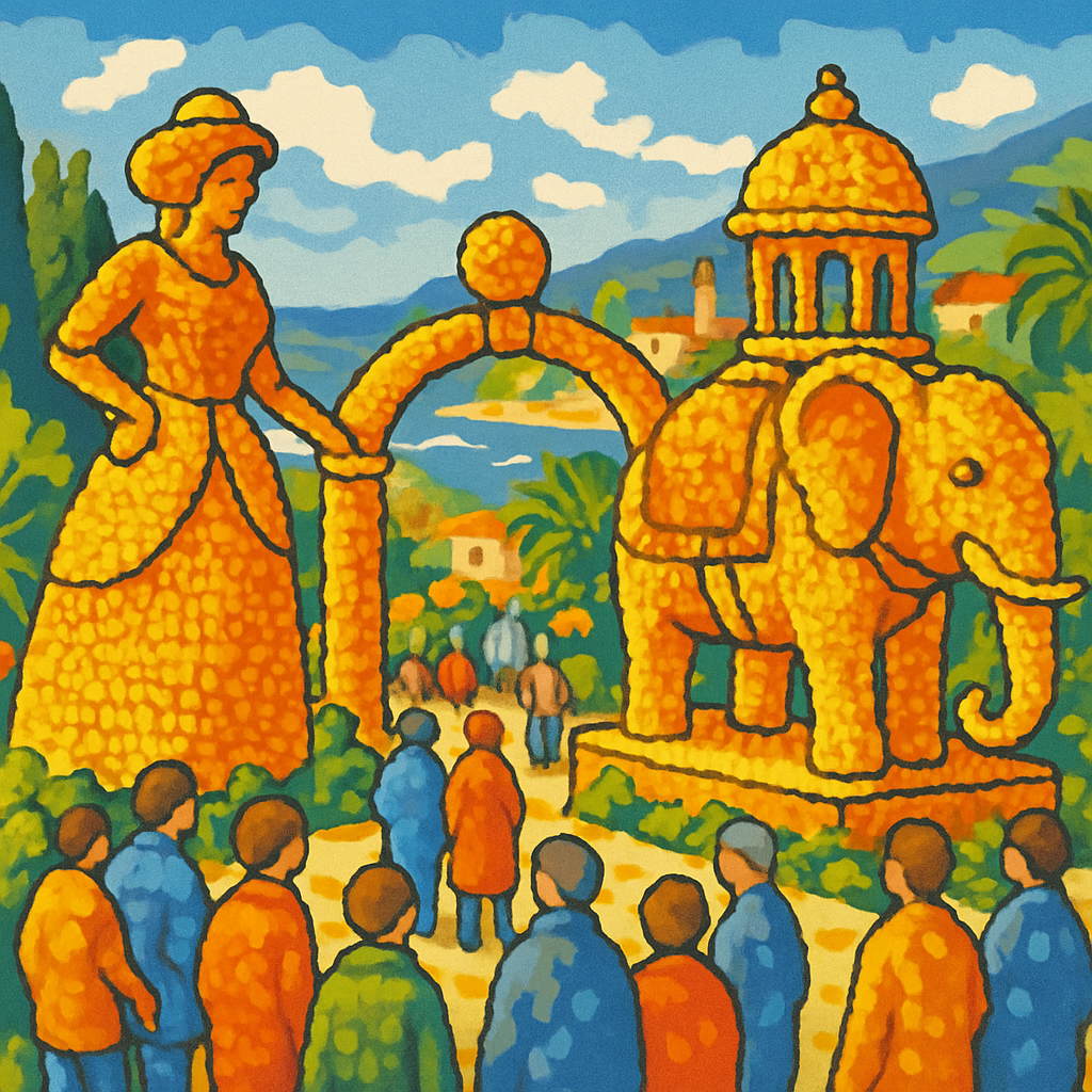 La Fête Du Citron - France Paint By Numbers