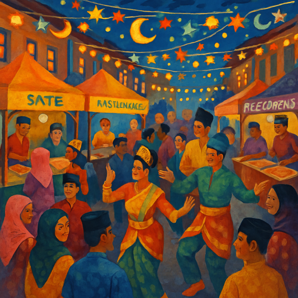 Eid Festival - Singapore Paint By Numbers