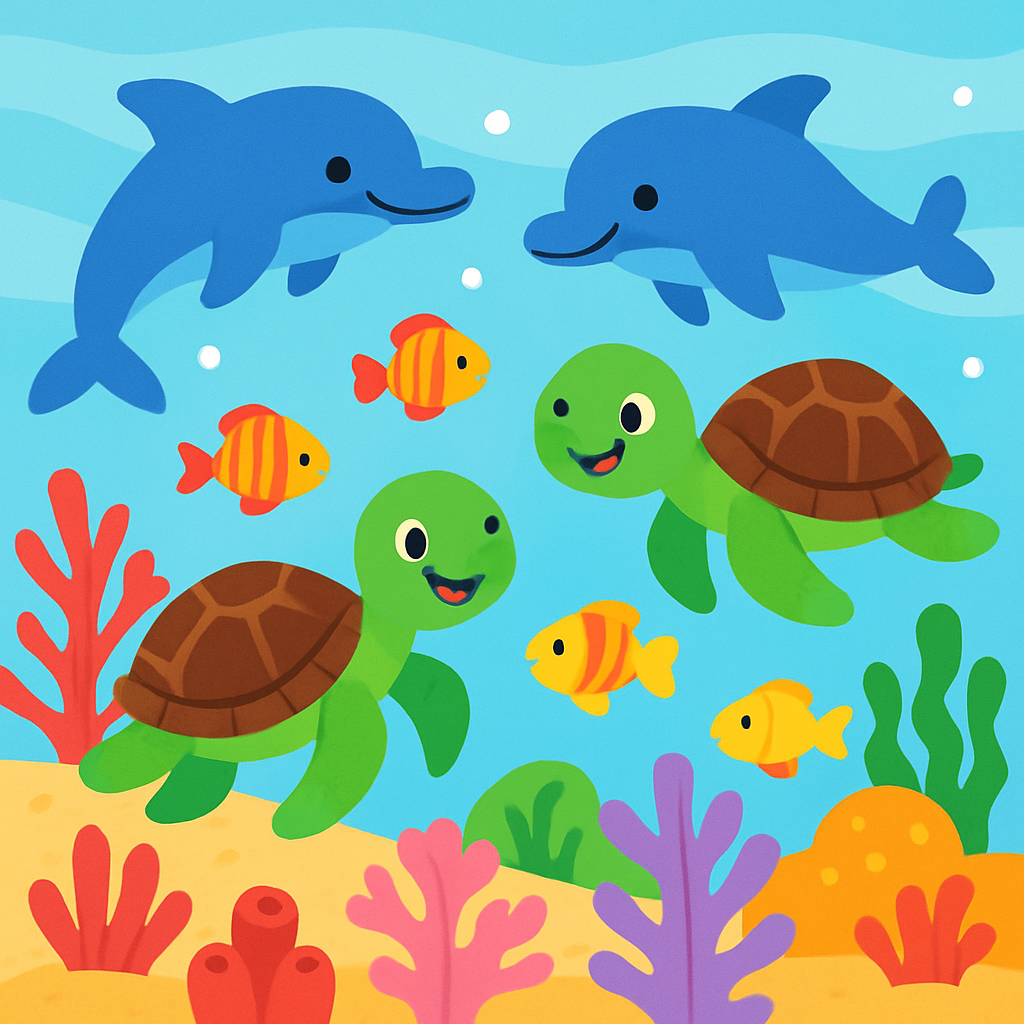 Explore The Ocean Paint By Number