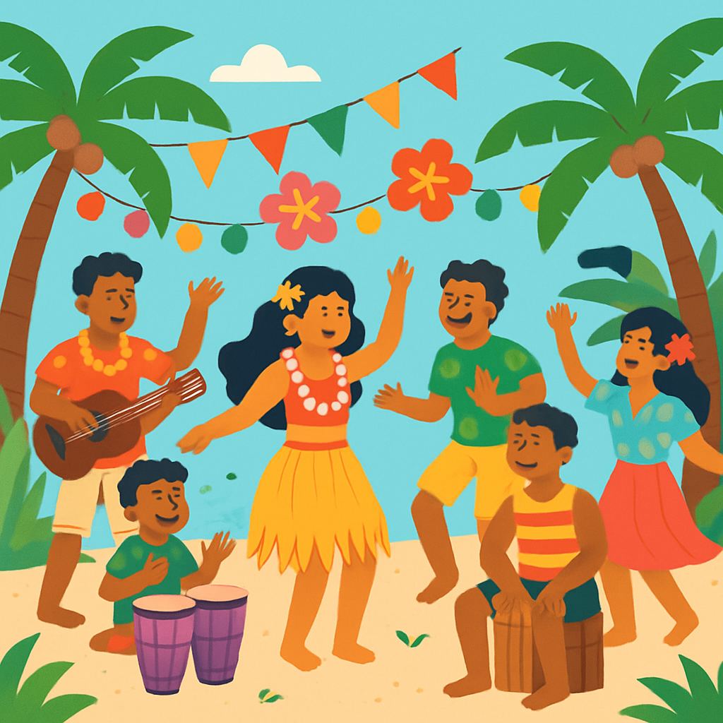Joyful Island Festival Painting By Numbers Kit