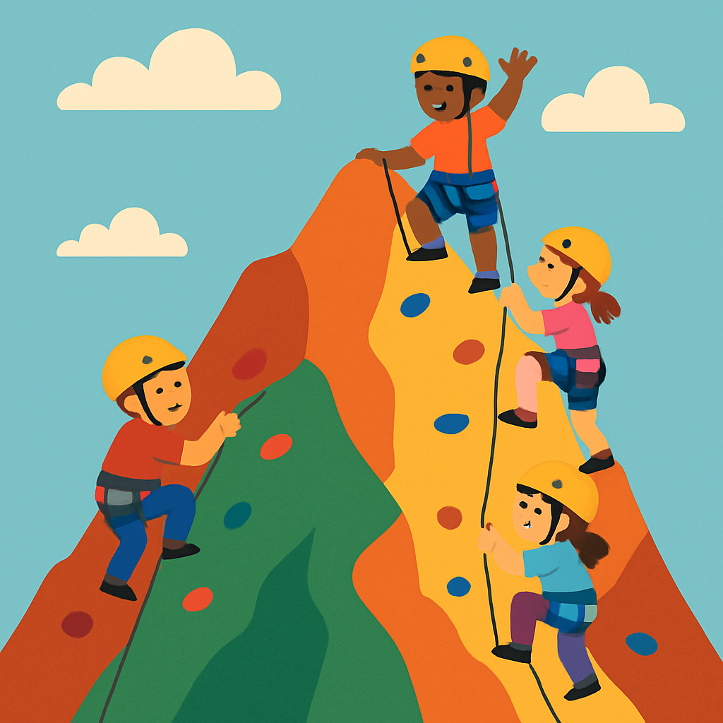Mini Mountain Climbers Painting By Numbers Kit