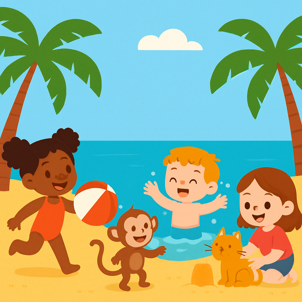 Playful Island Retreat Painting By Numbers Kit