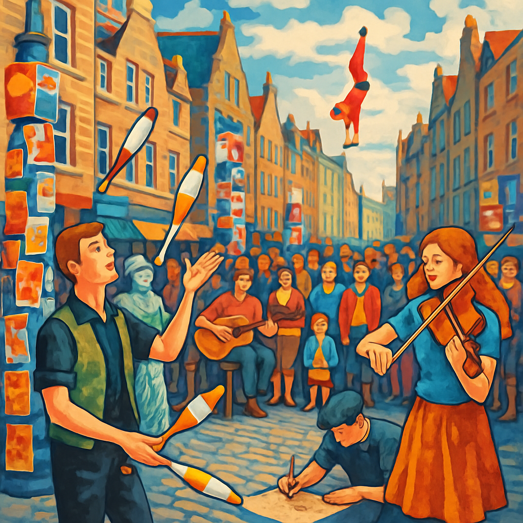 The Edinburgh Festival Fringe - Edinburgh Paint By Numbers
