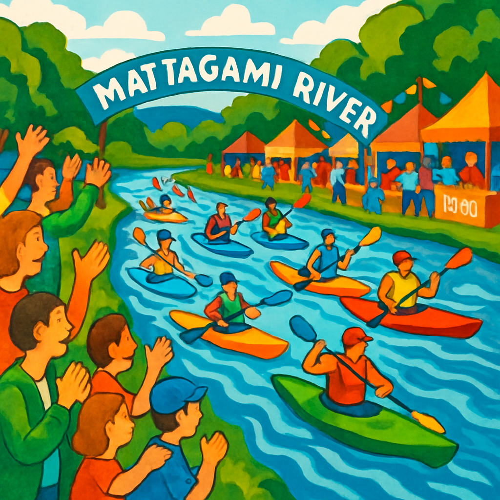 The Great Canadian Kayak Challenge - Timmins Paint By Numbers