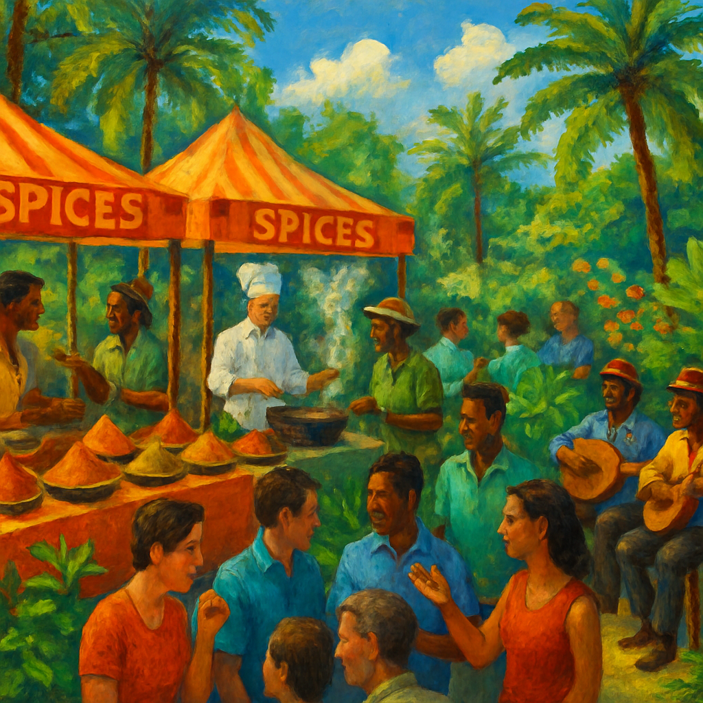 Spice Festival - Grenada Paint By Number