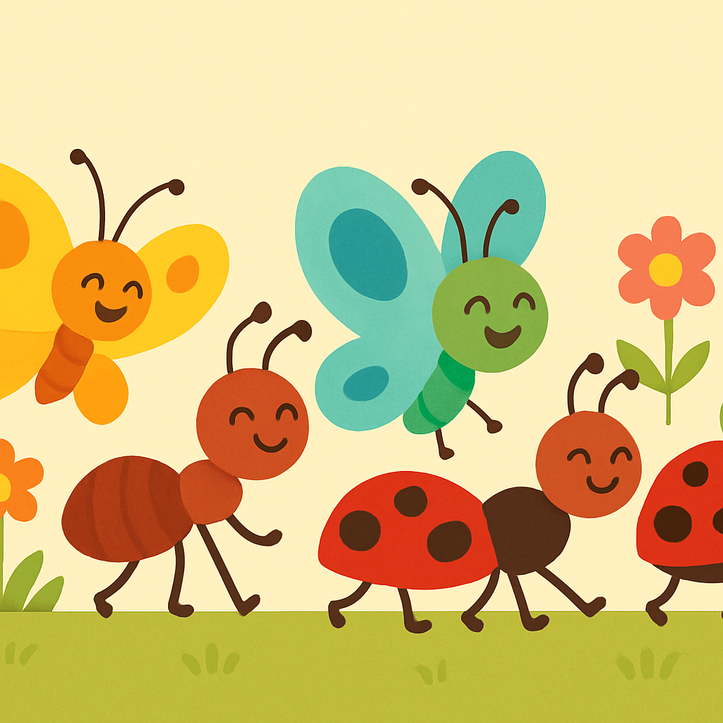 Brilliant Bug Parade Paint By Color
