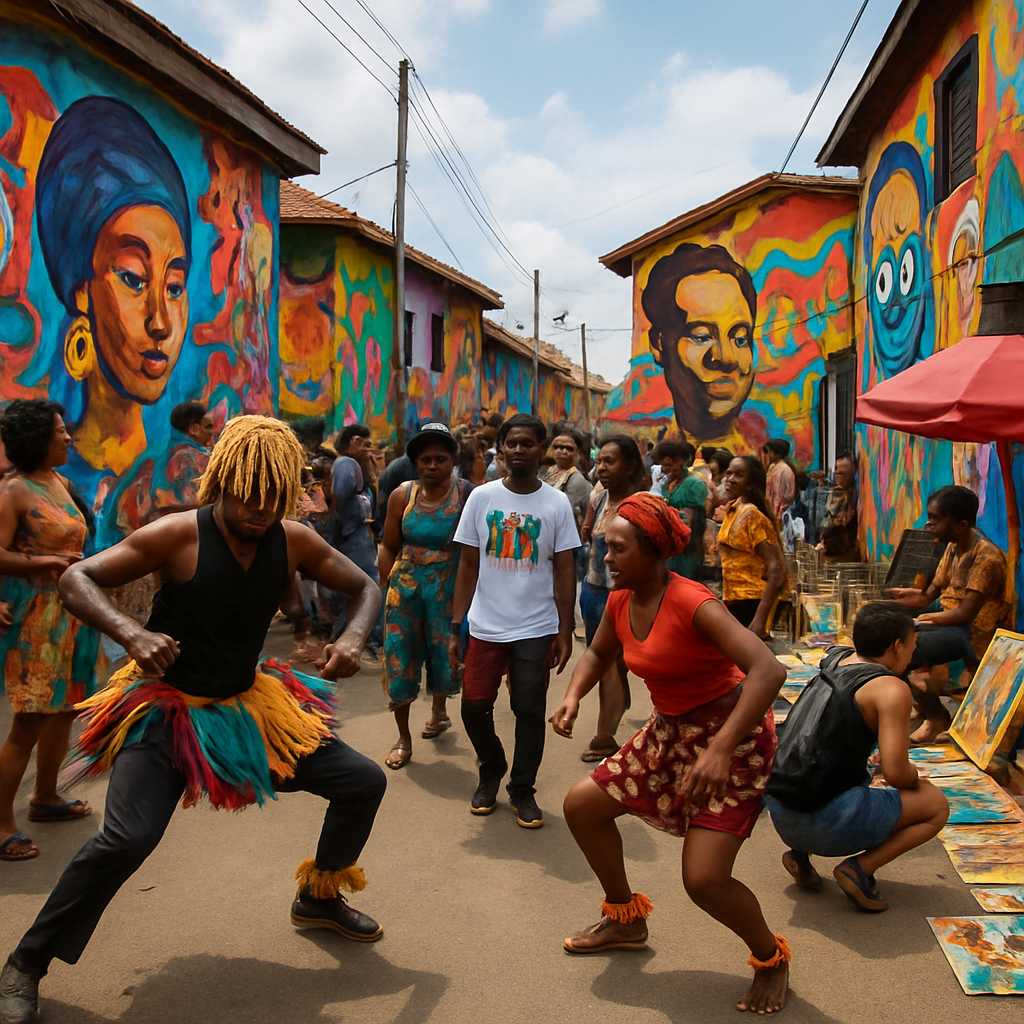 Ghana’s Chale Wote Street Art Festival Painting By Numbers Kit