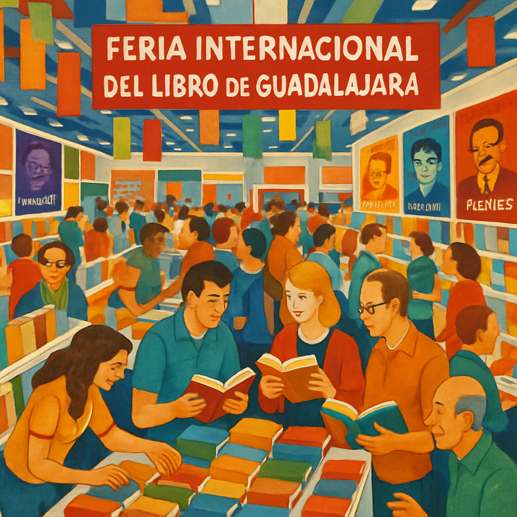 Feria Internacional Del Libro De Guadalajara Painting Number Kit