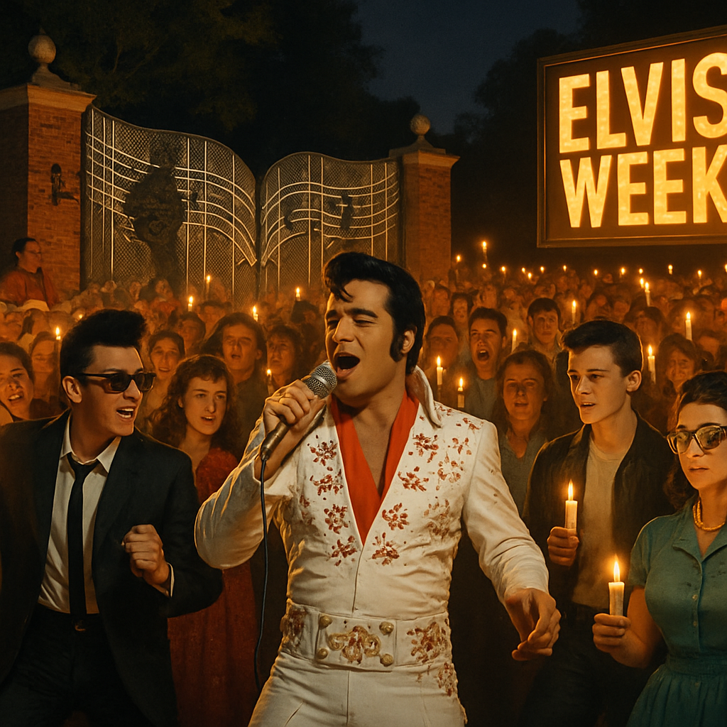 Elvis Week - Memphis Paint By Numbers