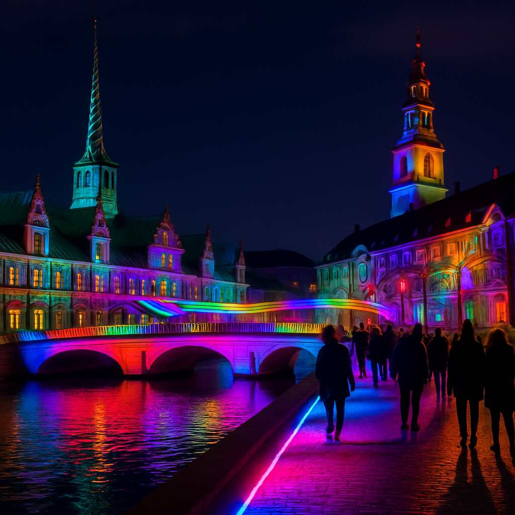 Copenhagen Light Festival - Copenhagen Paint By Numbers