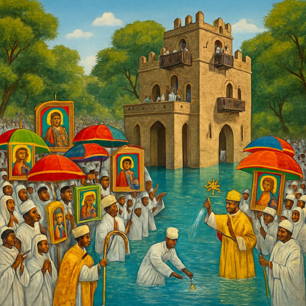 Timkat - Gondar Paint By Numbers