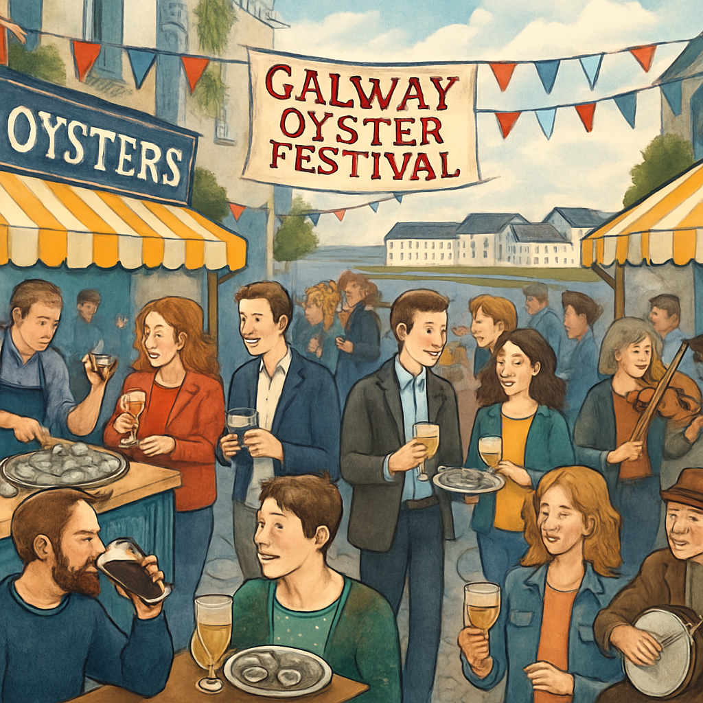 Galway Oyster Festival - Galway Paint By Numbers