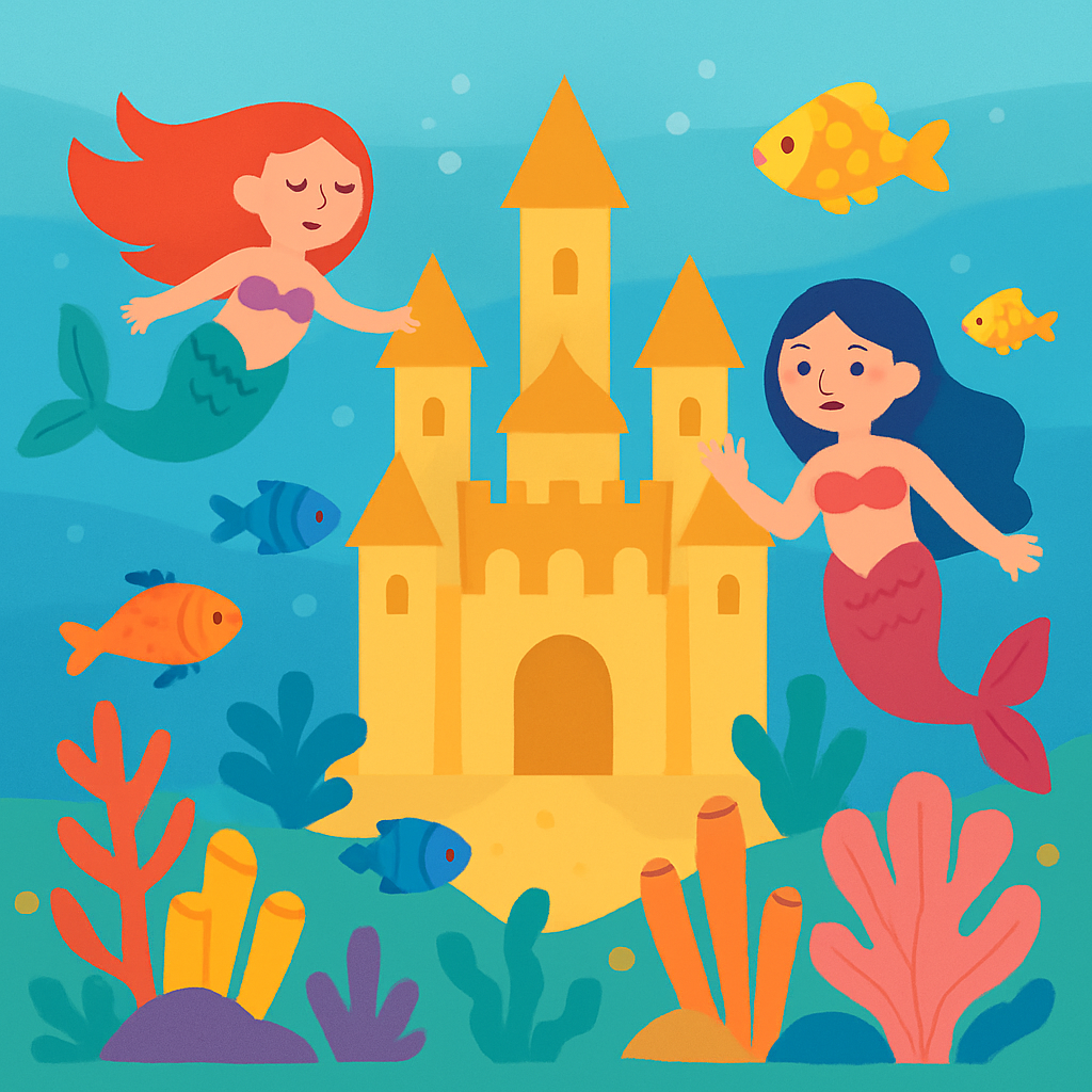 Secret Underwater Kingdom Paint By Numbers Kits