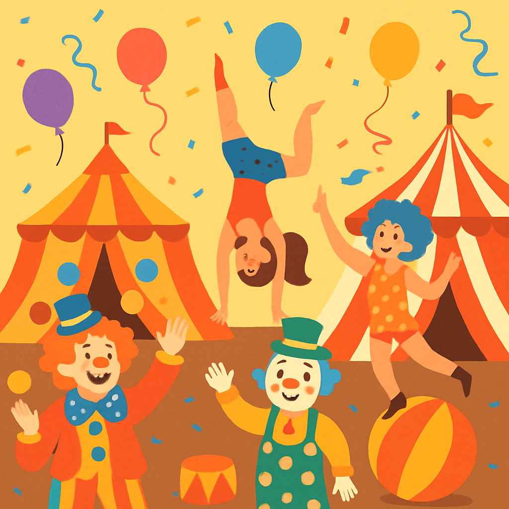 Circus Carnival Wonders Paint By Numbers Kits