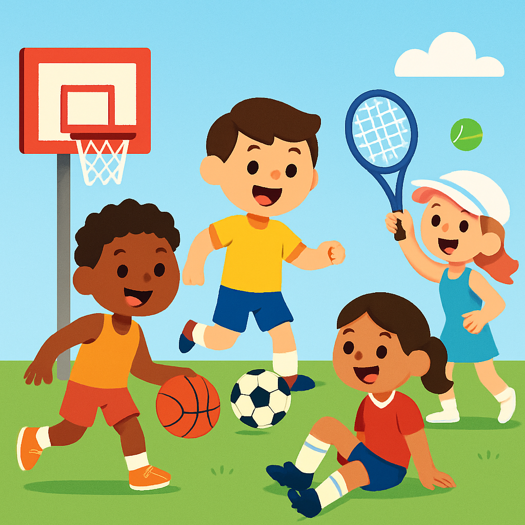 Sporty Adventure Painting By Numbers Kit