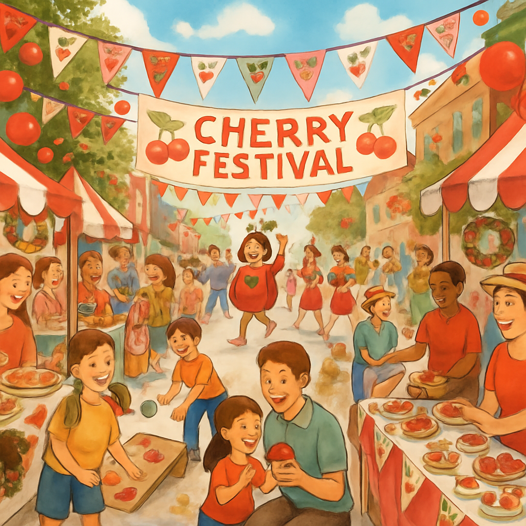 National Cherry Festival - United States Painting Number Kit
