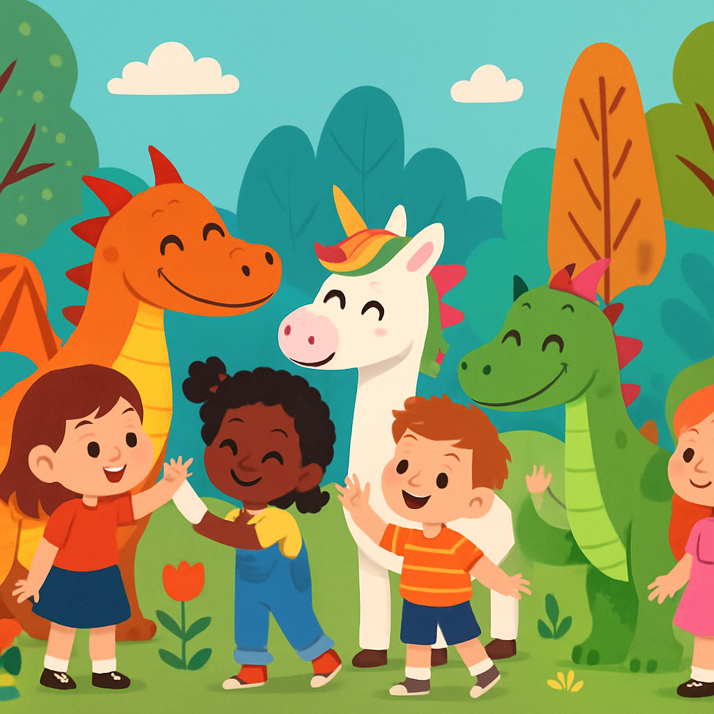 Fantasy Creature Adventures Numbered Painting Kits