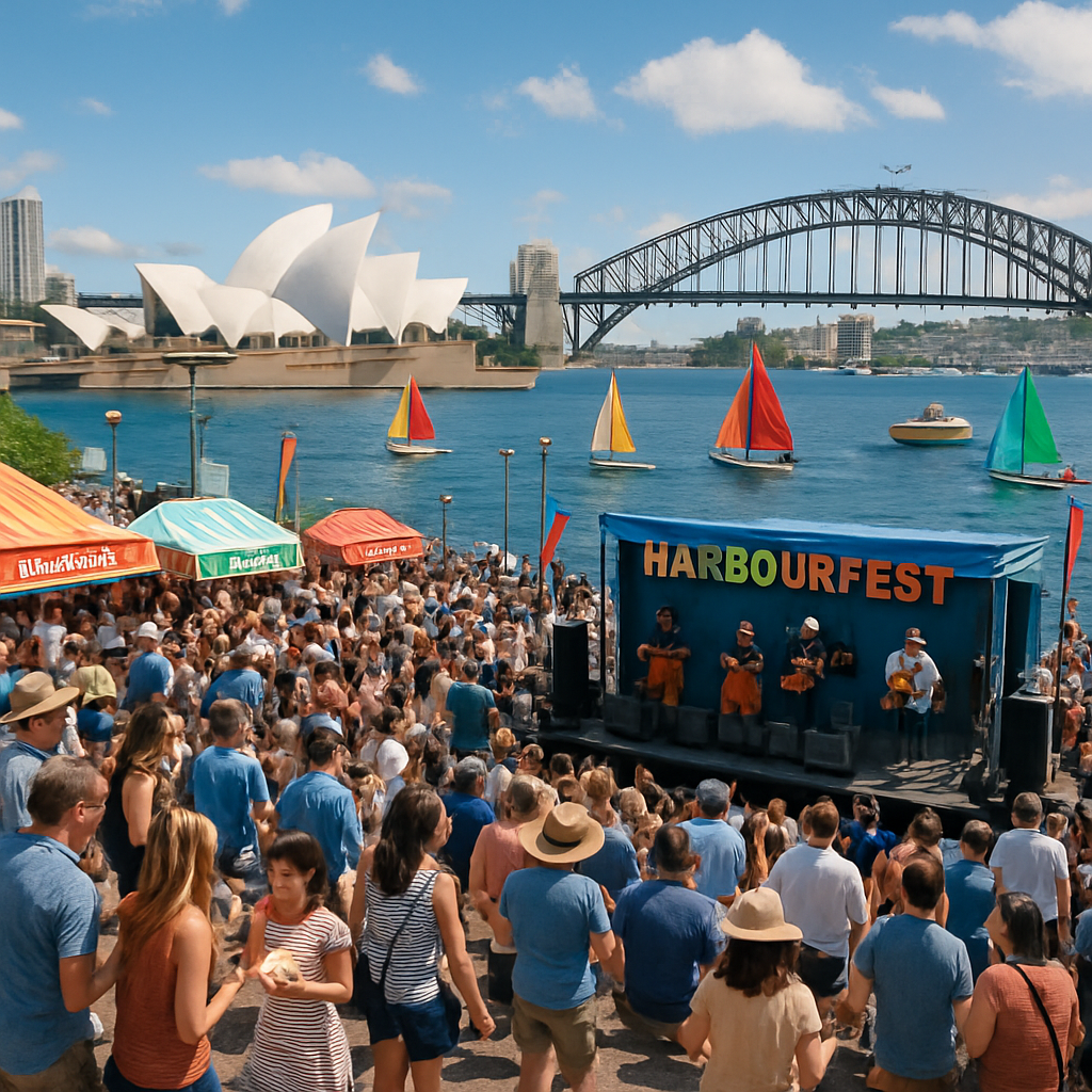 Harbourfest - Australia Paint By Numbers