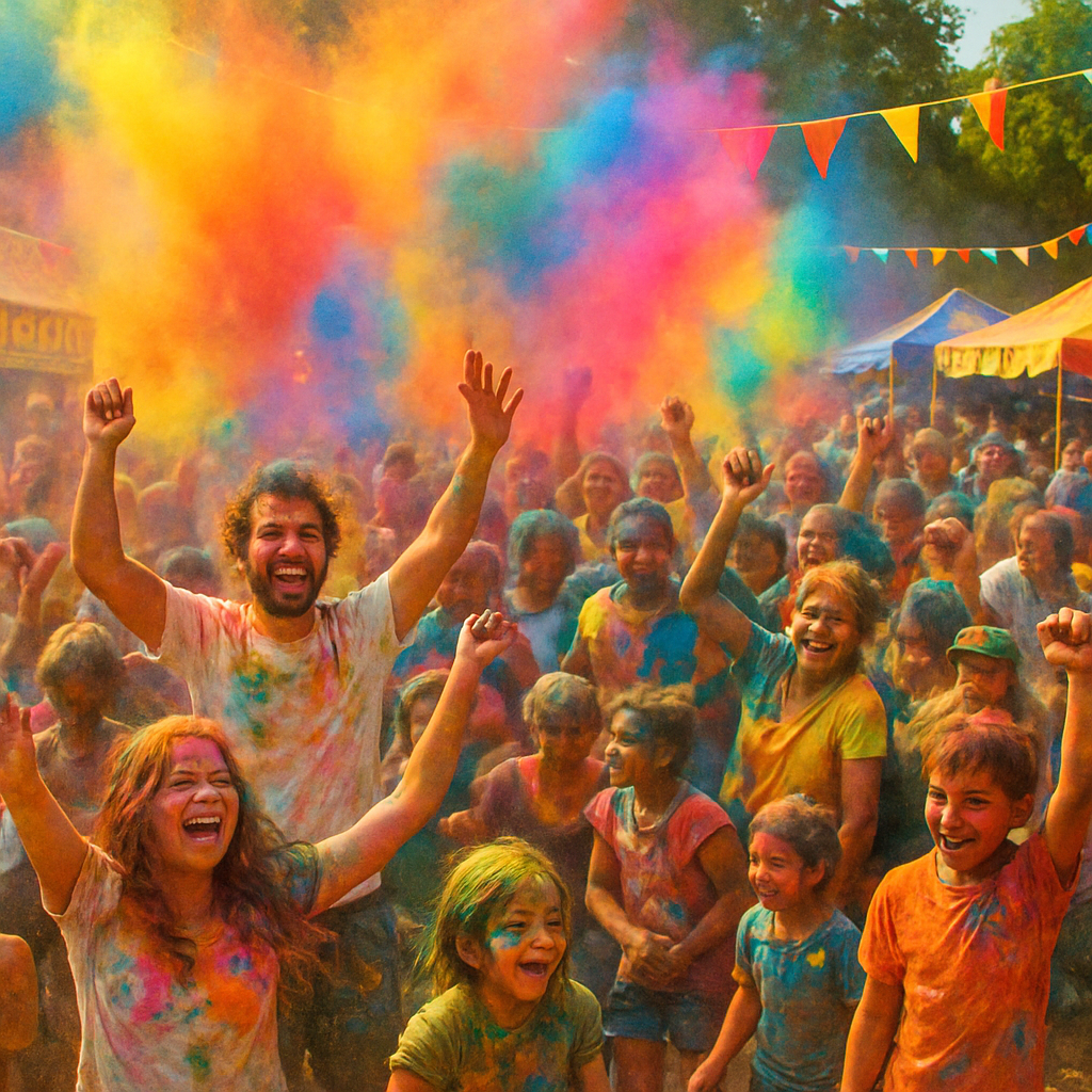 Festival Of Colors - USA Paint By Numbers