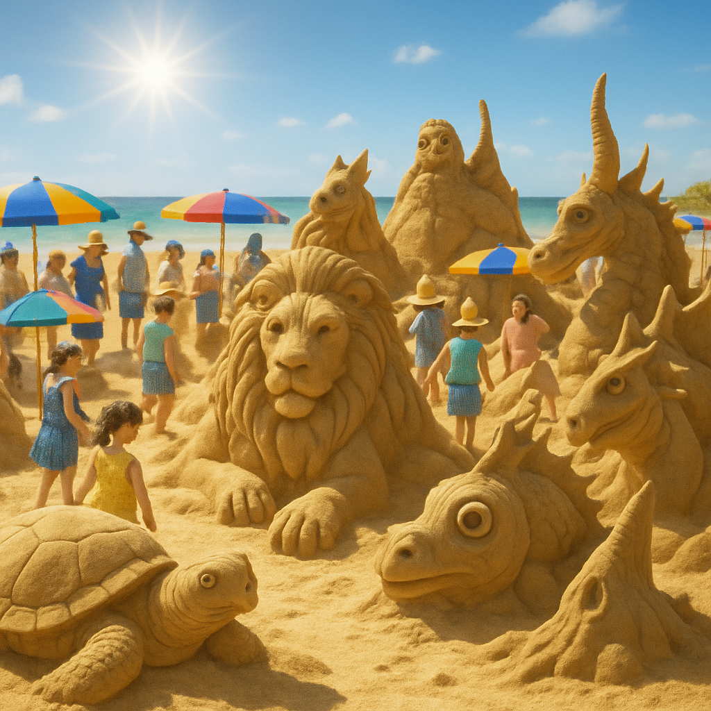 International Sand Sculpting Festival Paint By Numbers Kits