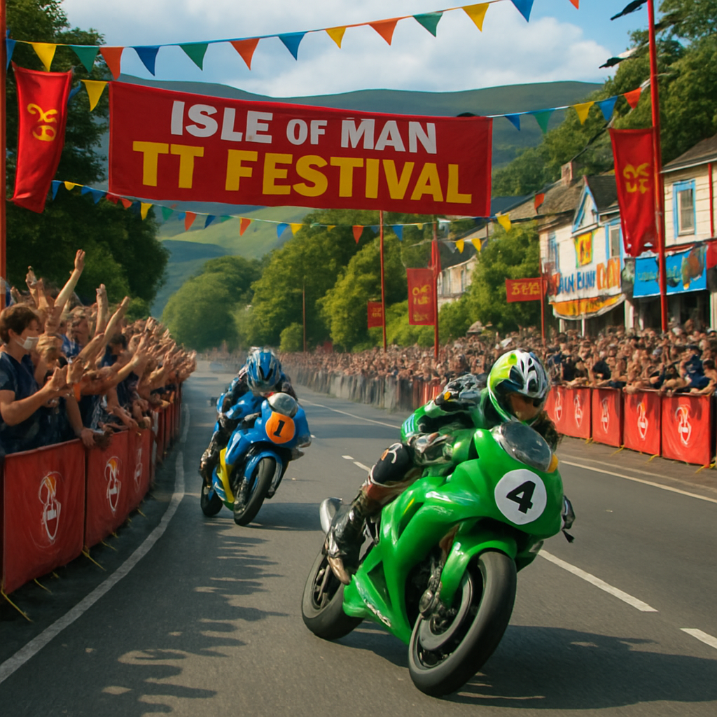 The Isle Of Man TT Festival Paint By Number
