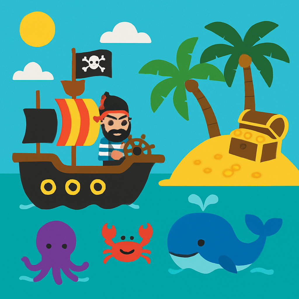 Imaginary Island DIY Paint By Numbers