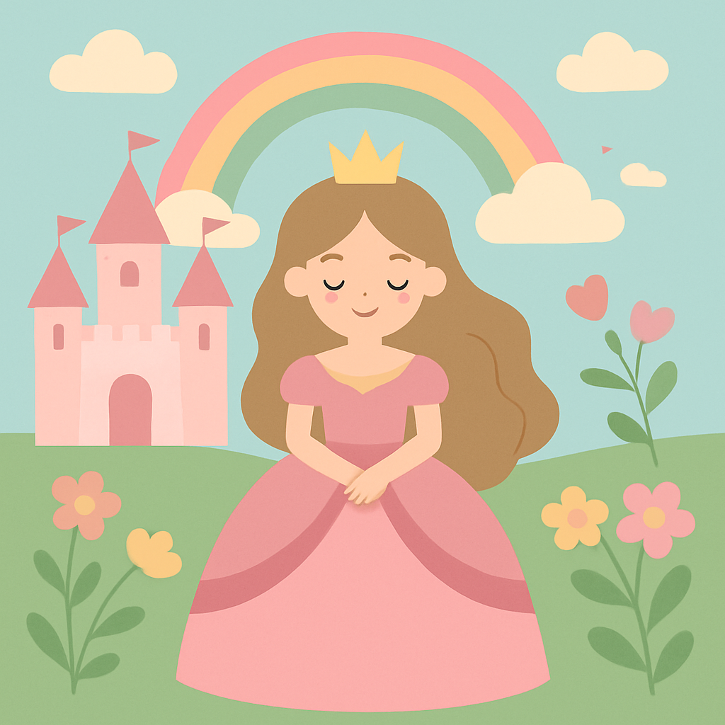 Fairytale Princess Painting By Numbers Kit