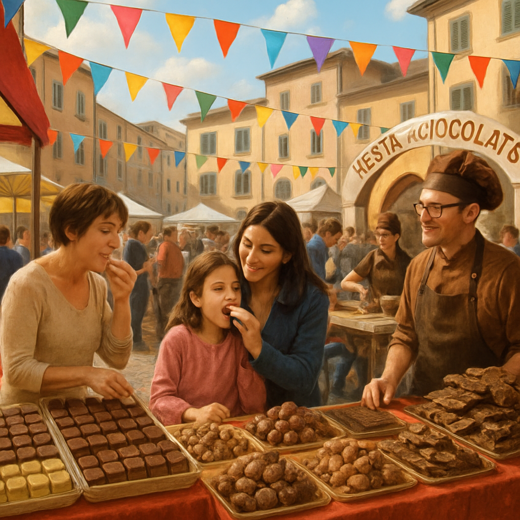 Chocolate Festival Painting By Numbers Kit