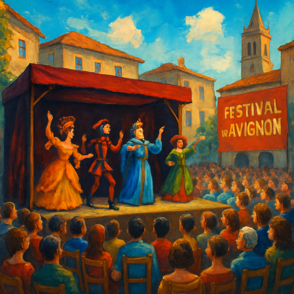 International Festival Of Theatre Painting By Numbers Kit