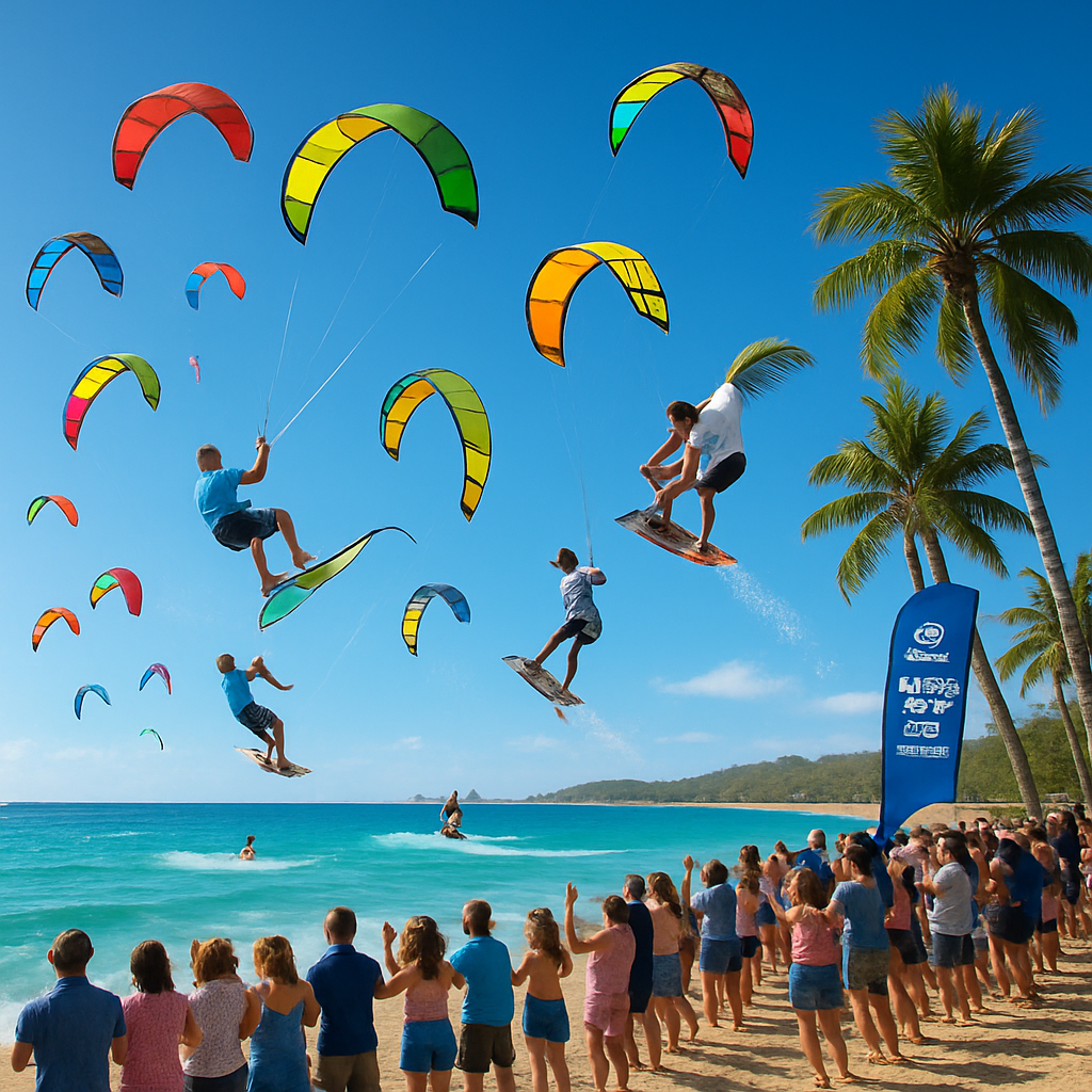 International Kitesurfing World Cup - Italy Paint By Color