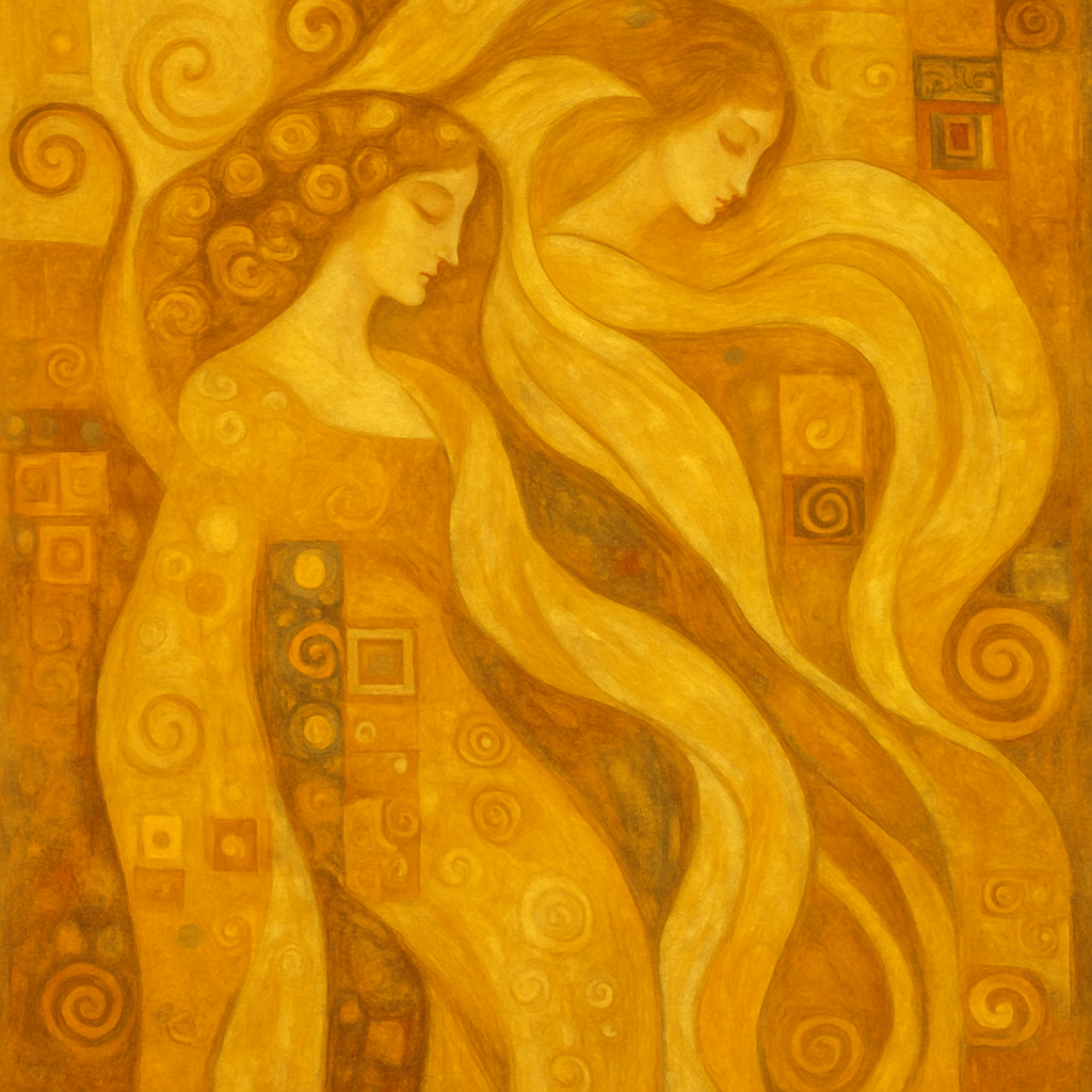 Klimt's Golden Serenity Painting By Numbers Kit