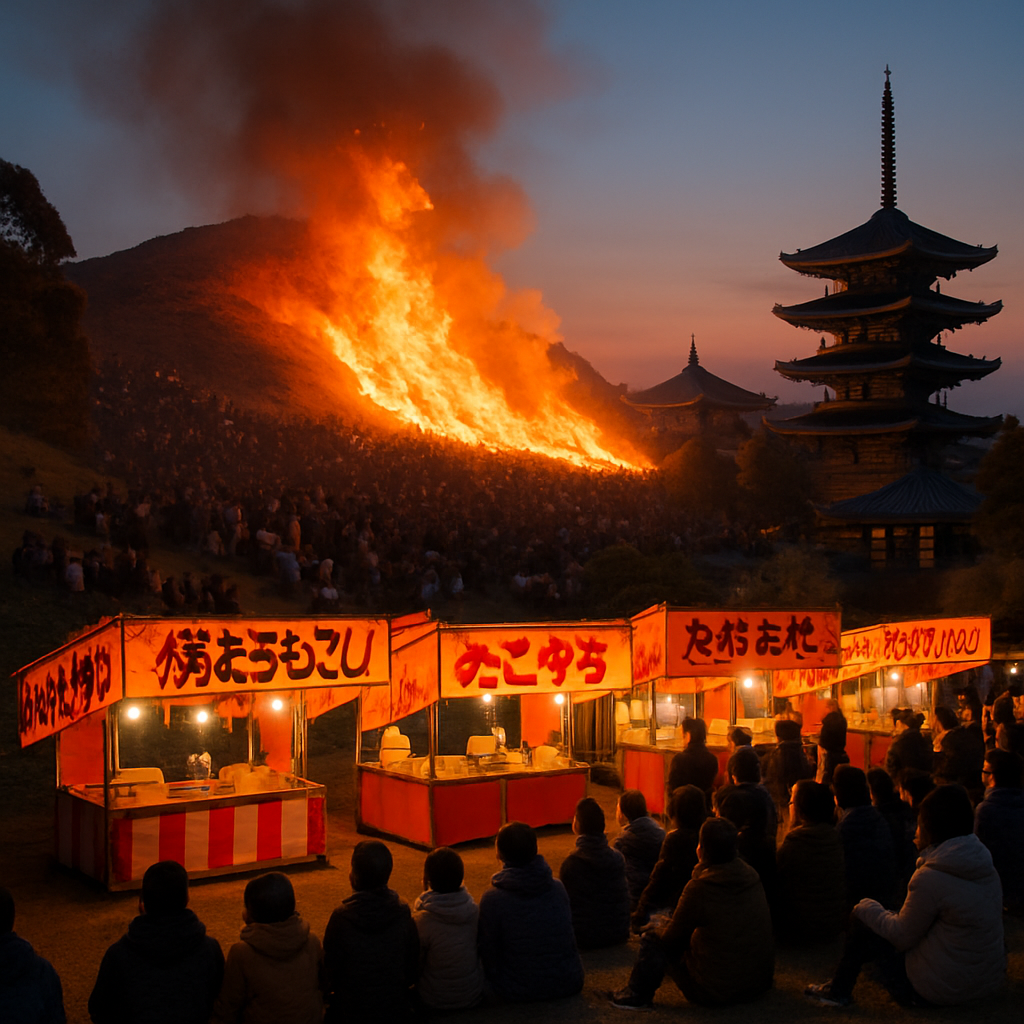 Yamayaki Festival - Nara, Japan Paint By Numbers Art