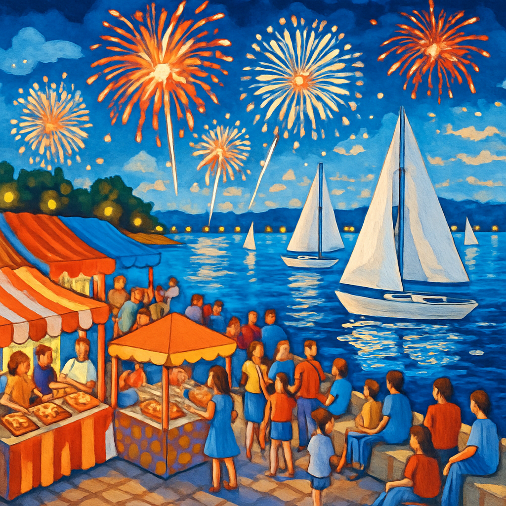 Festival Of Sails - Geelong, Australia Paint By Color