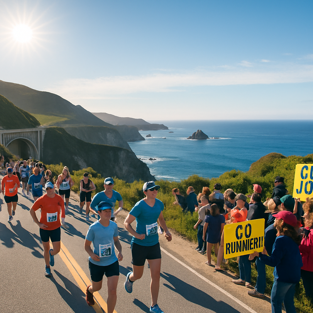 Big Sur International Marathon Paint By Numbers Kits