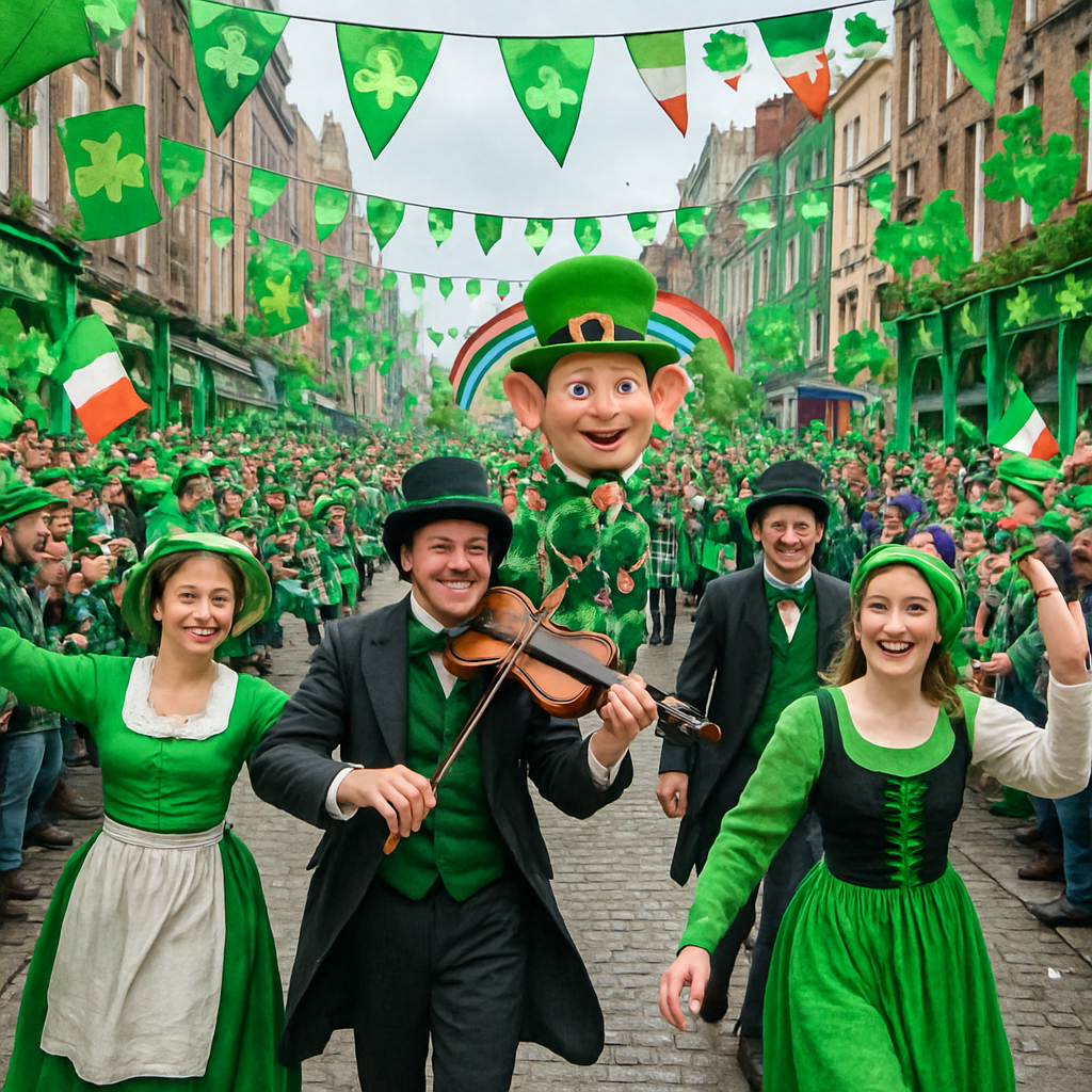 St Patrick's Festival DIY Paint By Numbers