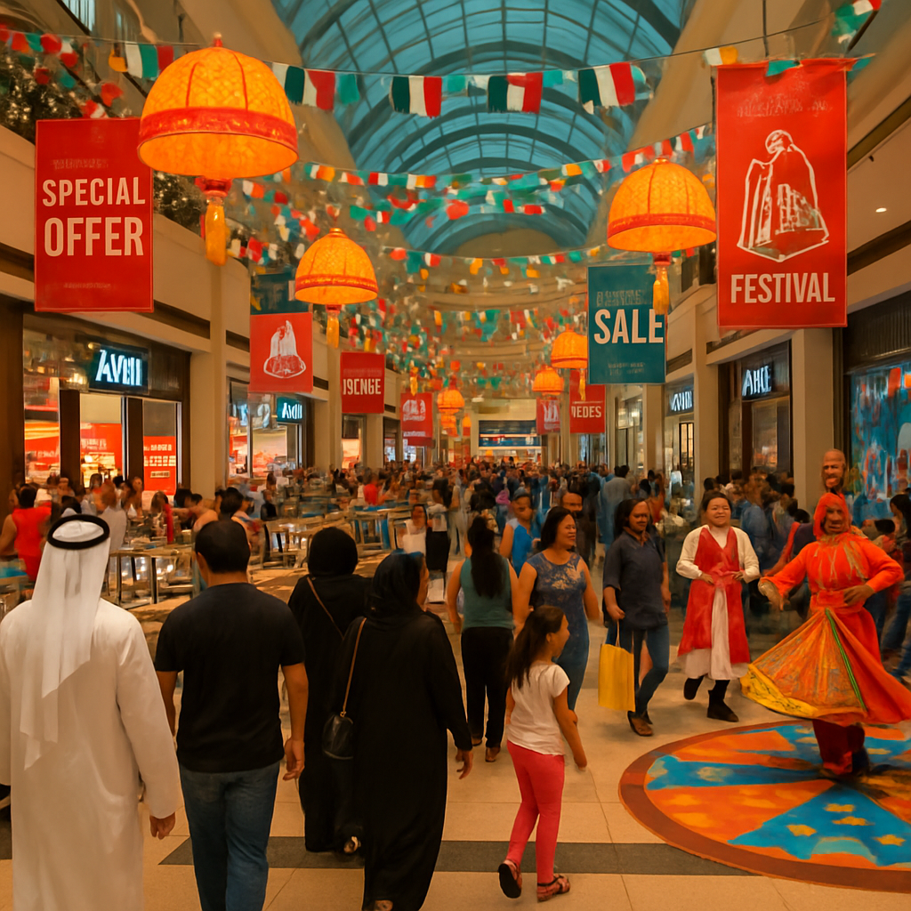 The Dubai Shopping Festival DIY Paint By Numbers