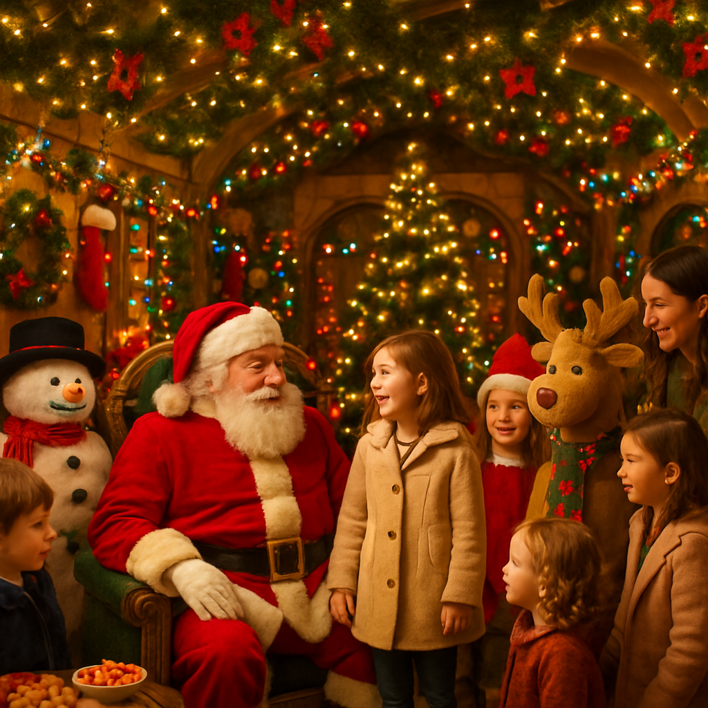 Harrods Christmas Grotto - England Paint By Color