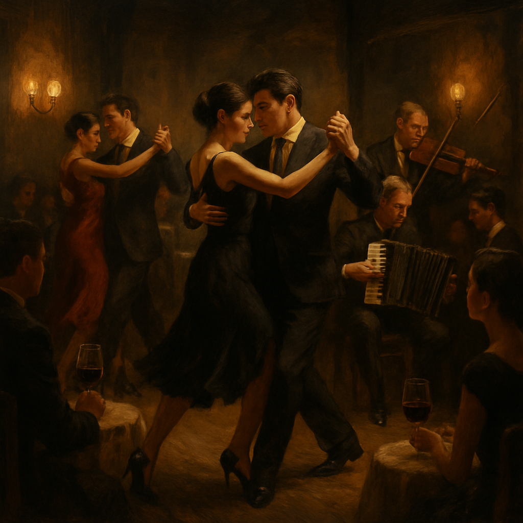 Tango Festival - Buenos Aires DIY Paint By Numbers