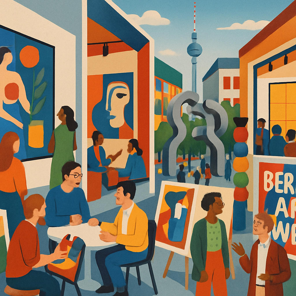Berlin Art Week Painting By Numbers Kit