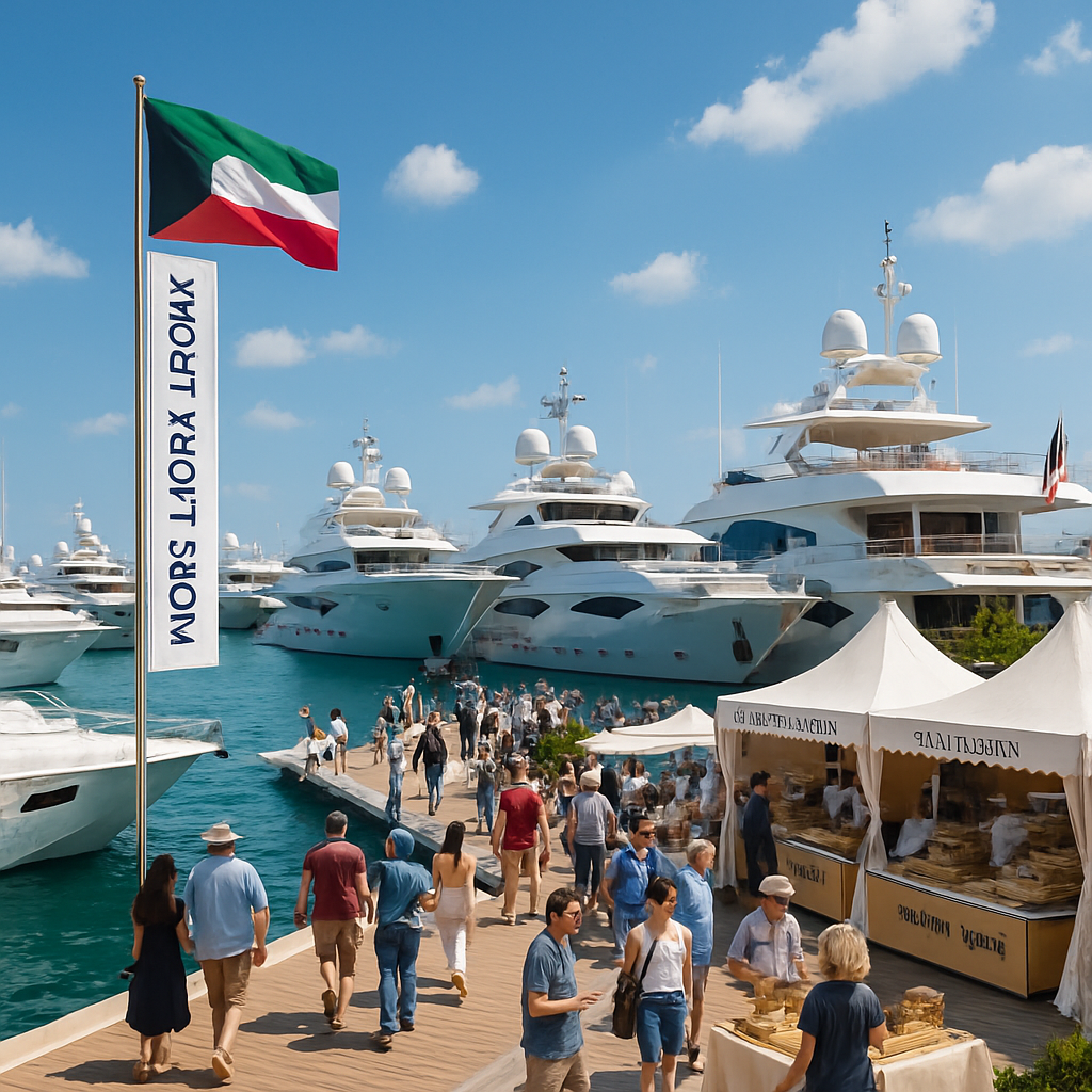 Kuwait Yacht Show Painting By Numbers Kit