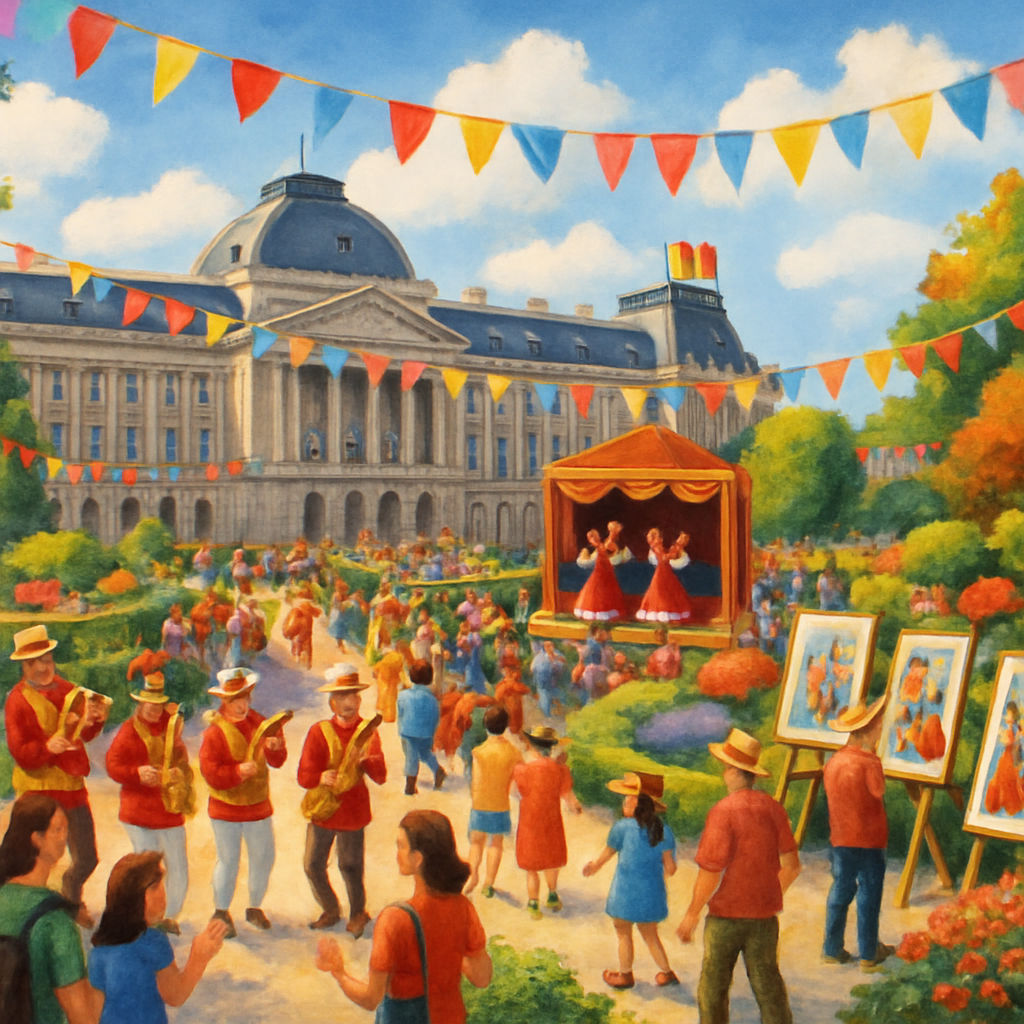 The Royal Palace Festival Paint By Numbers
