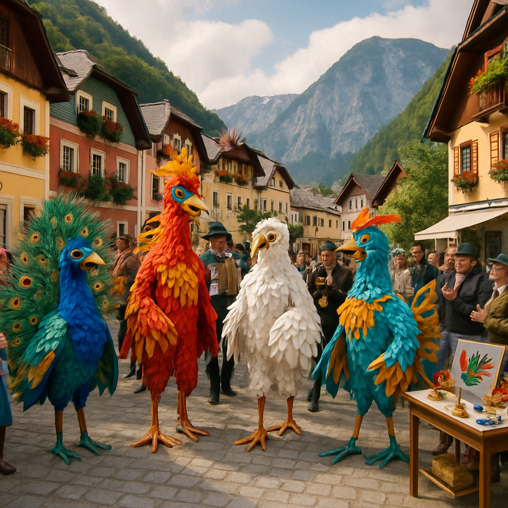 Feather Festival - Austria DIY Paint By Numbers