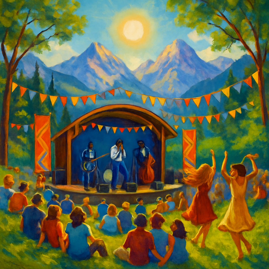 Tremblant International Blues Festival DIY Paint By Numbers