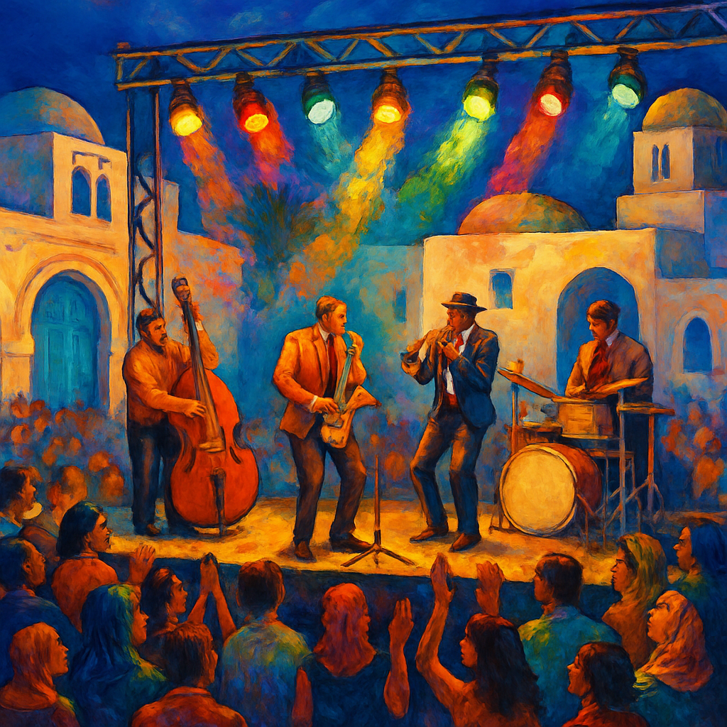 Tunis International Jazz Festival DIY Paint By Numbers