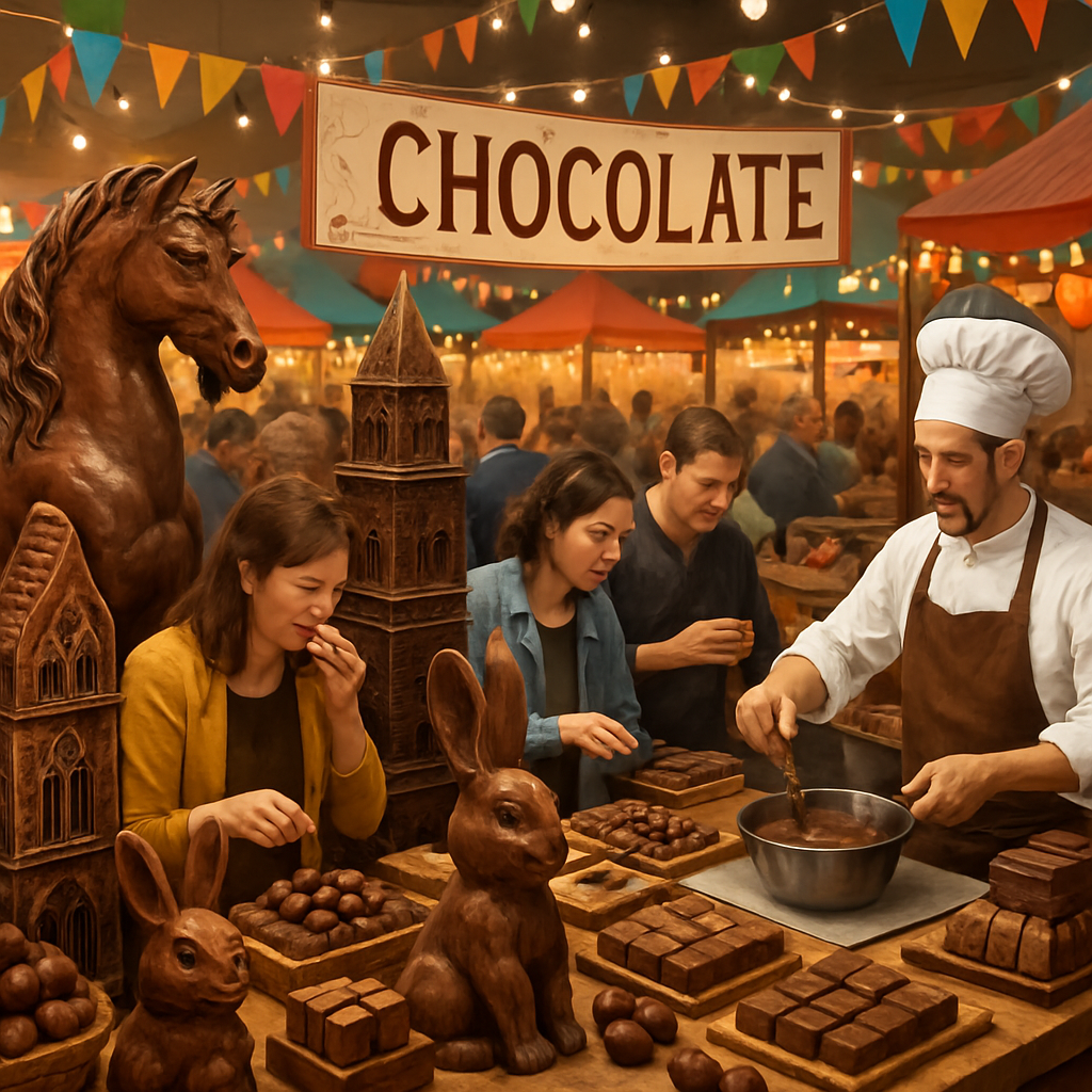 The International Festival Of Chocolate DIY Paint By Numbers